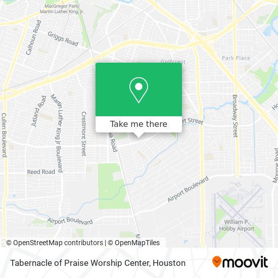 Tabernacle of Praise Worship Center map