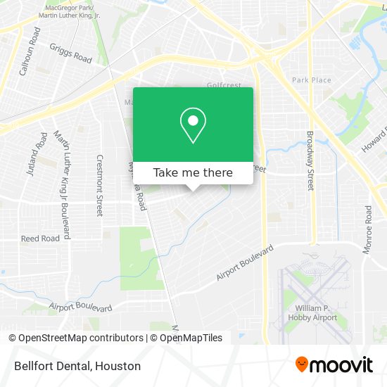 Bellfort Dental map