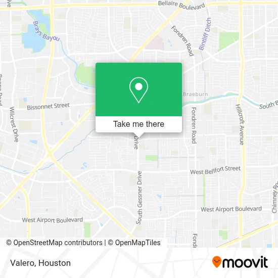 Valero map