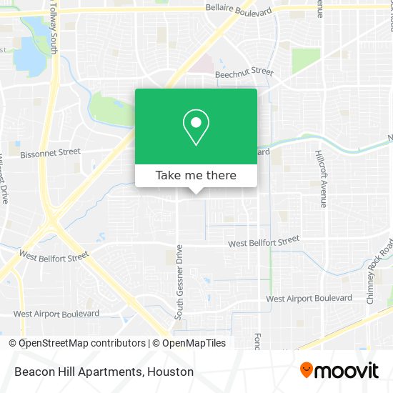 Beacon Hill Apartments map