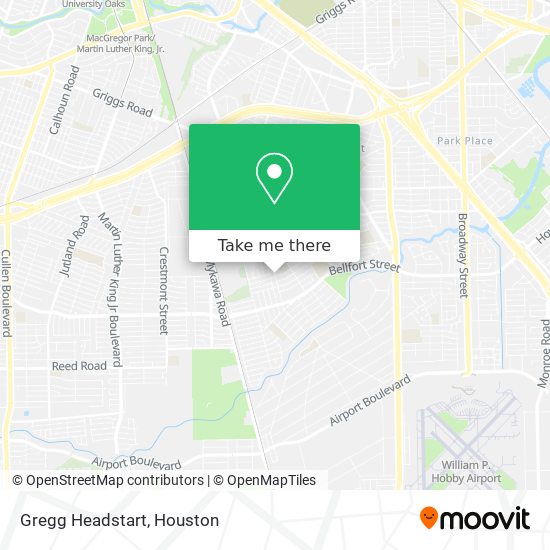 Gregg Headstart map