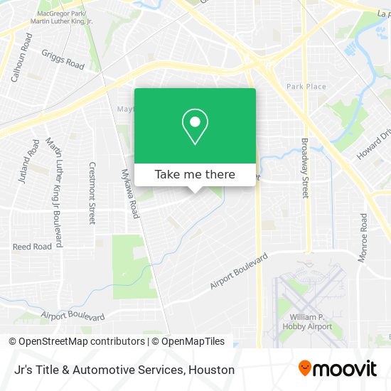 Mapa de Jr's Title & Automotive Services