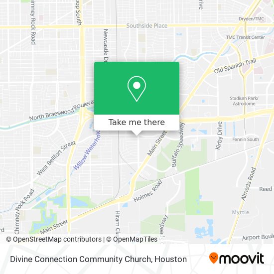 Mapa de Divine Connection Community Church