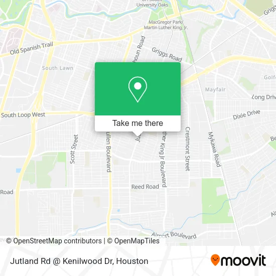 Mapa de Jutland Rd @ Kenilwood Dr