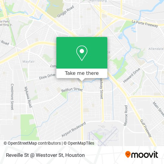 Reveille St @ Westover St map