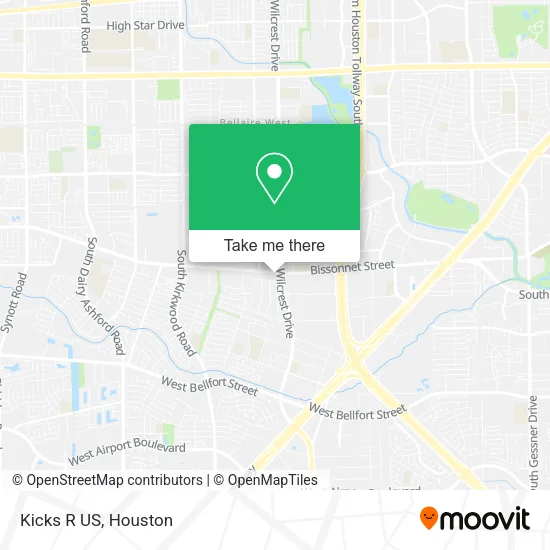 Kicks R US map