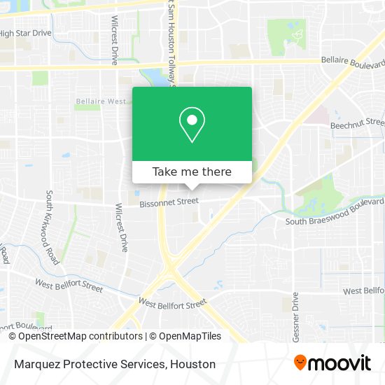 Marquez Protective Services map