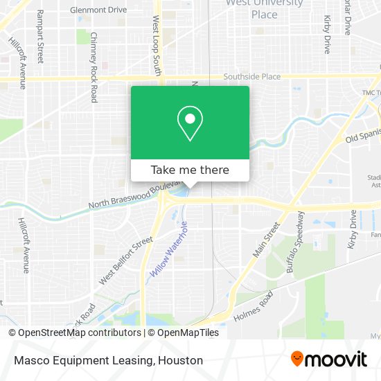 Masco Equipment Leasing map