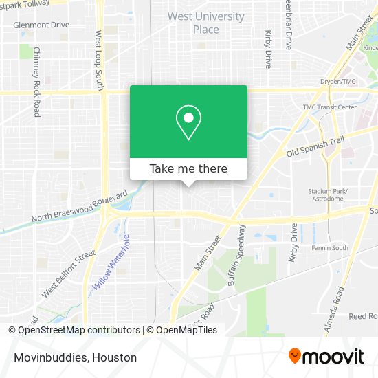 Movinbuddies map