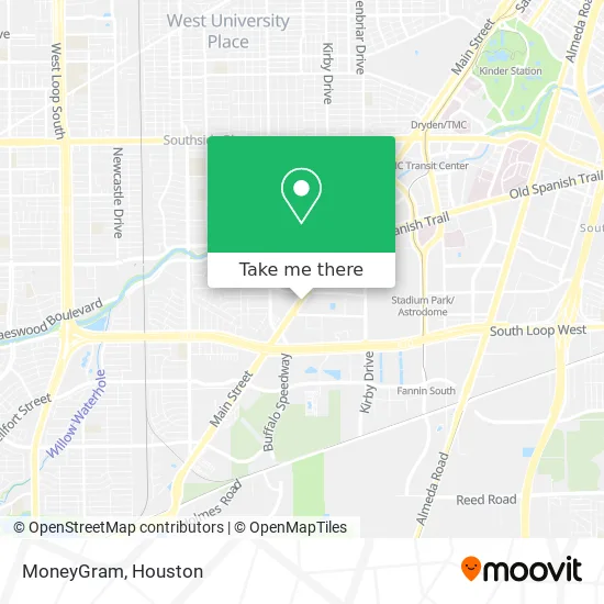 MoneyGram map