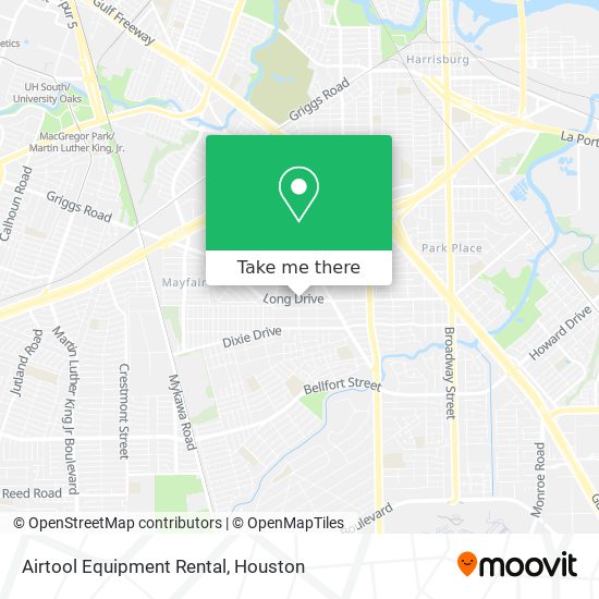 Airtool Equipment Rental map