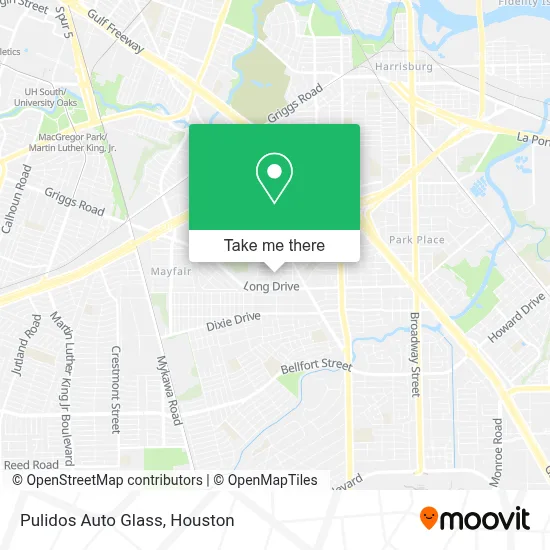 Pulidos Auto Glass map