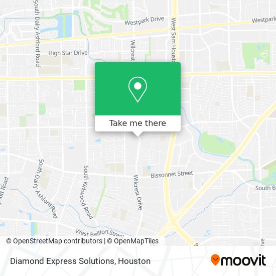 Diamond Express Solutions map