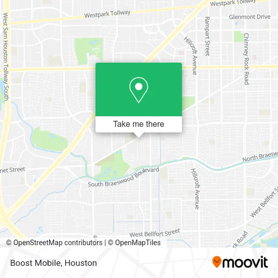Boost Mobile map