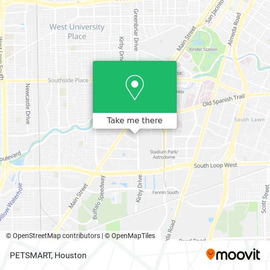 PETSMART map