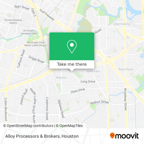 Alloy Processors & Brokers map