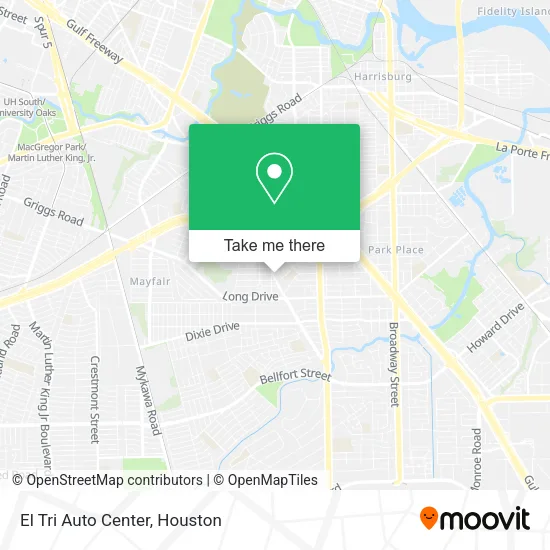 Mapa de El Tri Auto Center