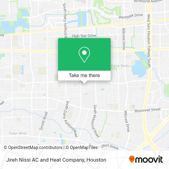 Mapa de Jireh Nissi AC and Heat Company