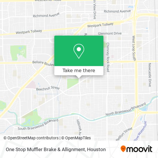 One Stop Muffler Brake & Allignment map