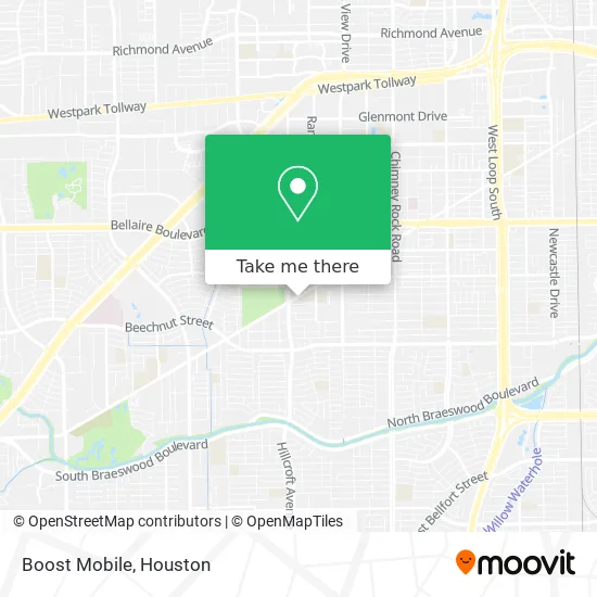 Boost Mobile map