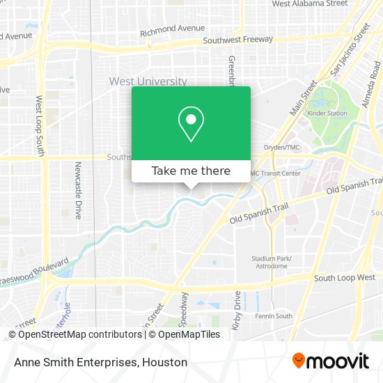 Anne Smith Enterprises map