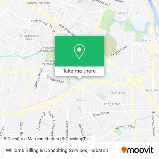 Williams Billing & Consulting Services map