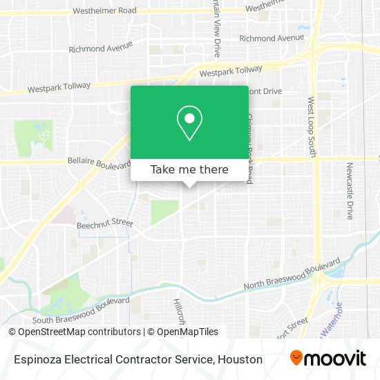 Espinoza Electrical Contractor Service map