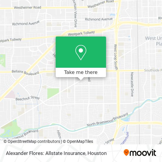 Alexander Flores: Allstate Insurance map