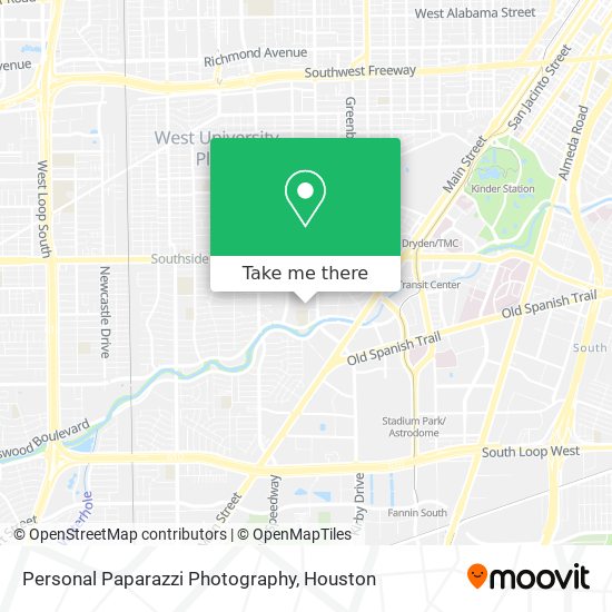 Mapa de Personal Paparazzi Photography