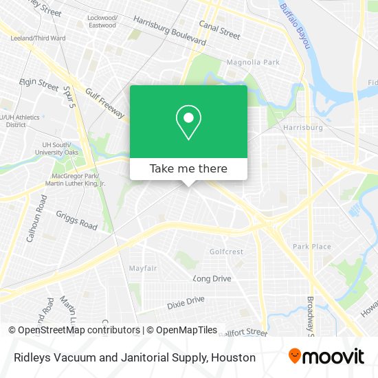 Mapa de Ridleys Vacuum and Janitorial Supply