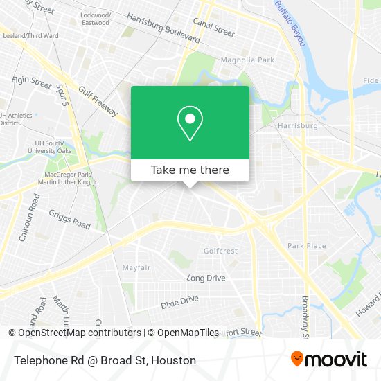 Mapa de Telephone Rd @ Broad St