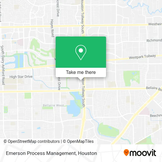 Emerson Process Management map