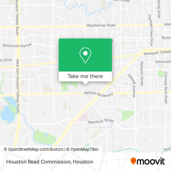 Houston Read Commission map