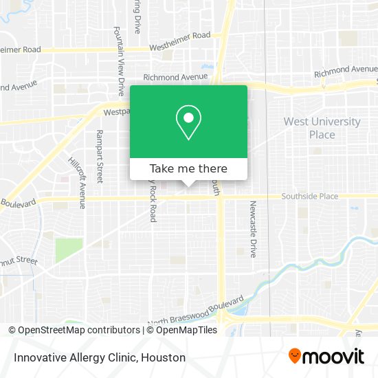 Mapa de Innovative Allergy Clinic