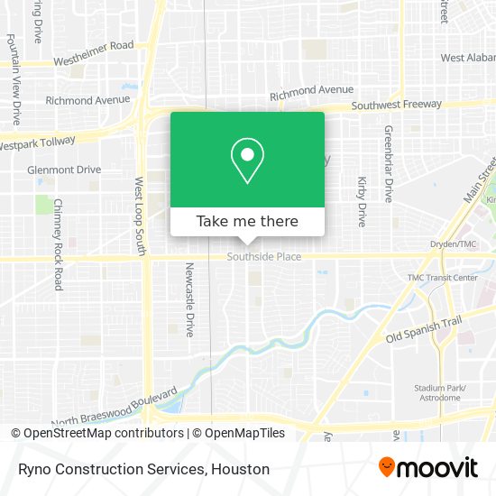 Ryno Construction Services map