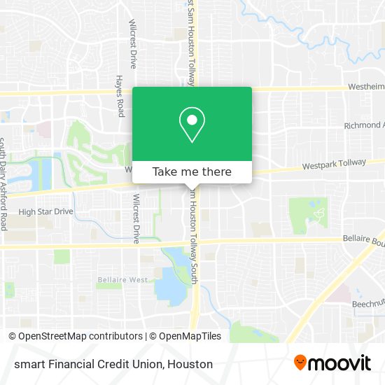 smart Financial Credit Union map