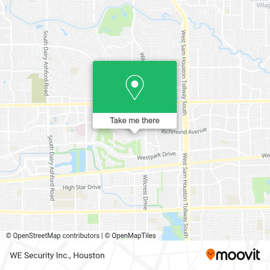 WE Security Inc. map