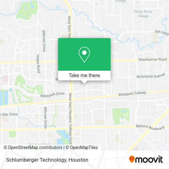 Schlumberger Technology map