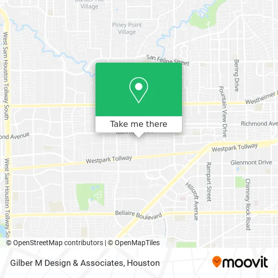 Gilber M Design & Associates map