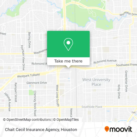 Chait Cecil Insurance Agency map