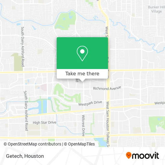 Getech map