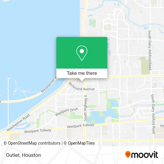 Outlet map