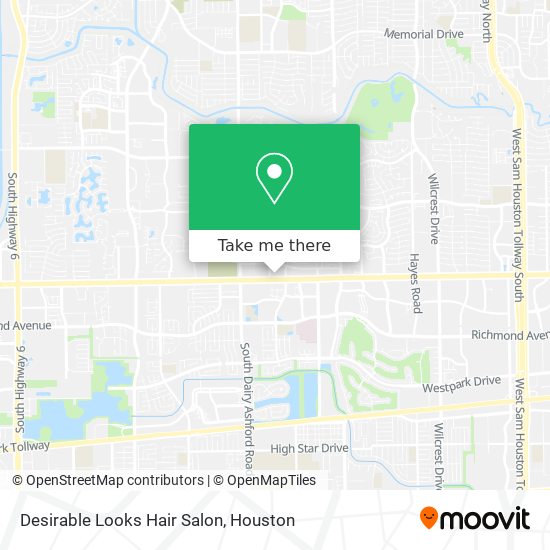 Desirable Looks Hair Salon map