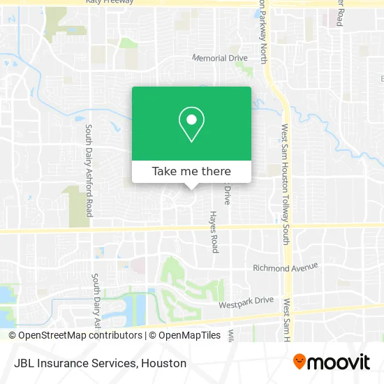JBL Insurance Services map