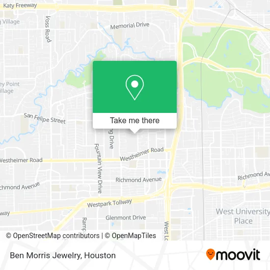 Ben Morris Jewelry map