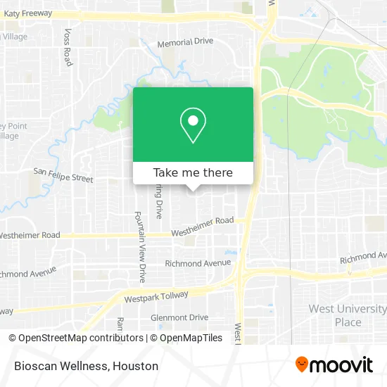 Bioscan Wellness map