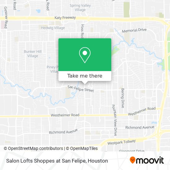 Salon Lofts Shoppes at San Felipe map