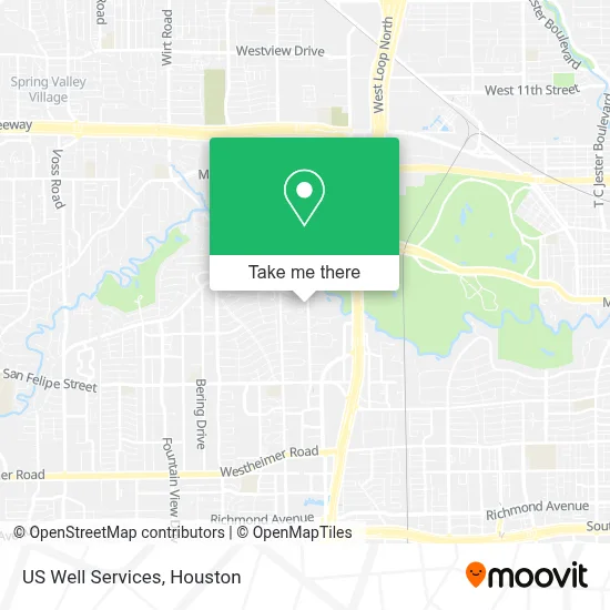 US Well Services map