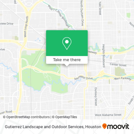 Gutierrez Landscape and Outdoor Services map