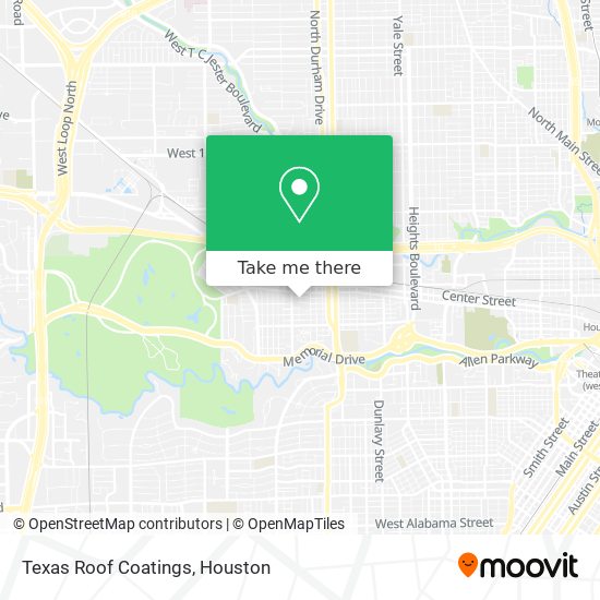 Texas Roof Coatings map